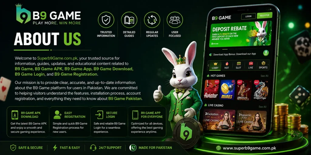 B9 Game Referral System About us